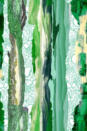 花朵印花华亿平台图片