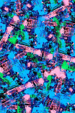 几何印花华亿平台图片