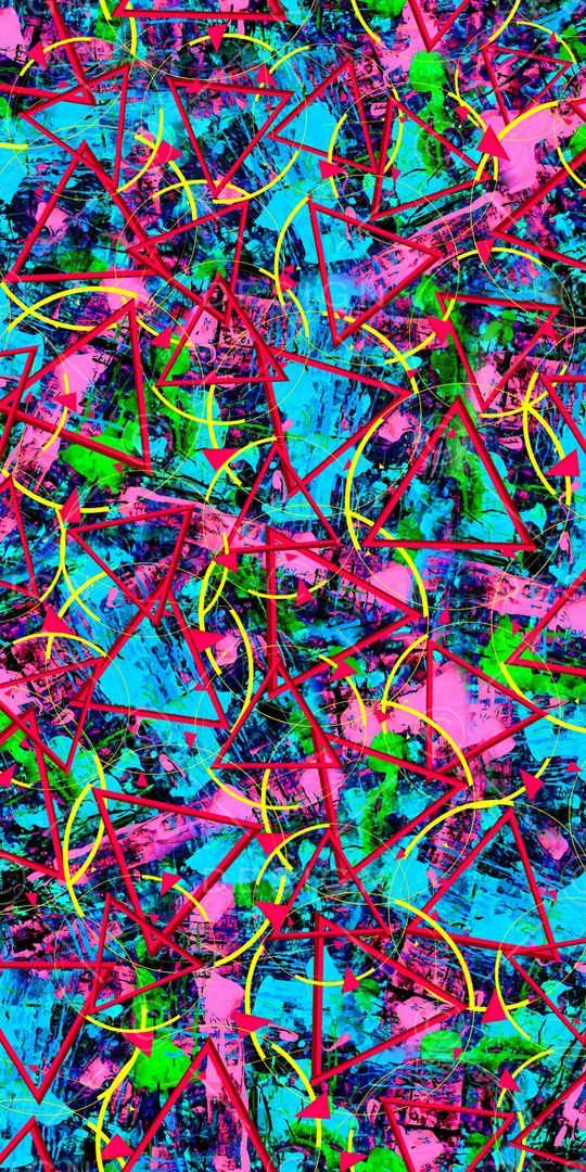 几何印花华亿平台图片