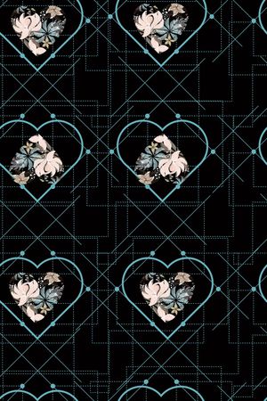 爱心印花华亿平台图片