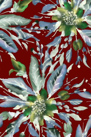 水彩印花华亿平台图片