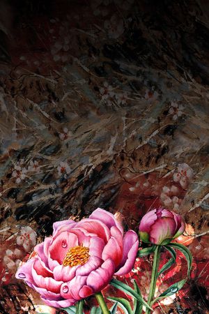 水彩印花华亿平台图片