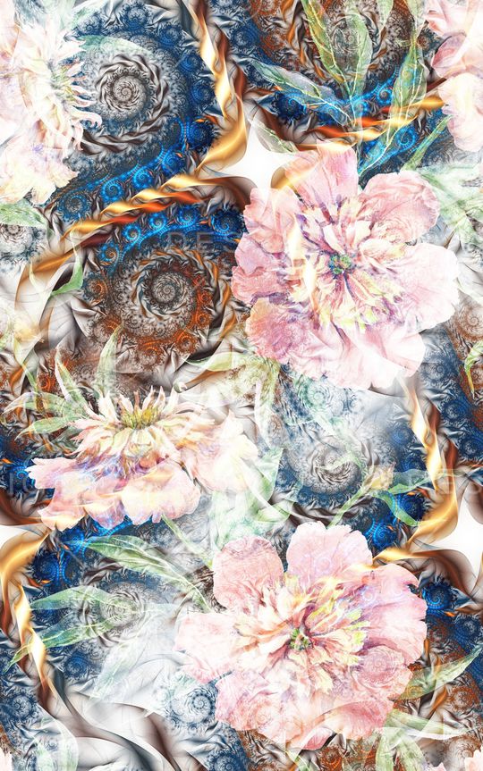 水彩印花华亿平台图片