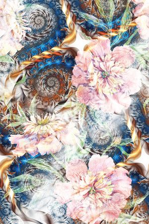 水彩印花华亿平台图片