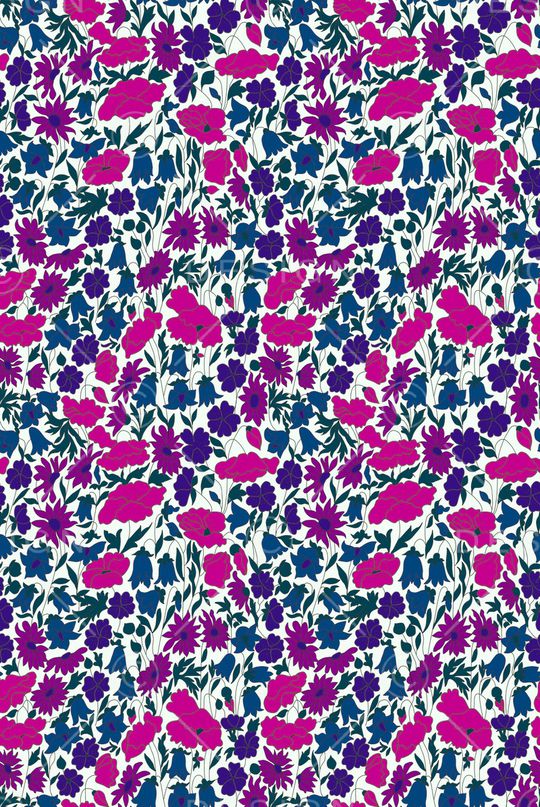 小碎花印花华亿平台图片