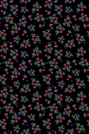 三色堇印花华亿平台图片