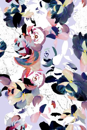 乱花印花华亿平台图片