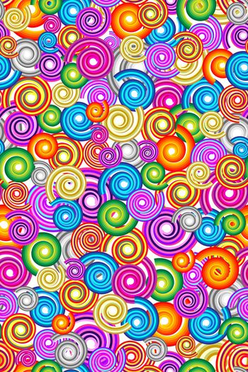 圆形印花华亿平台图片