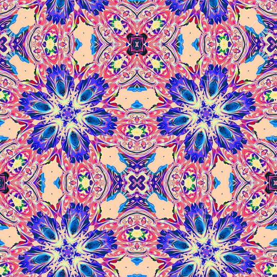 萬花筒印花华亿平台图片