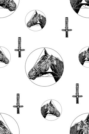 马头印花华亿平台图片