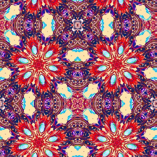 萬花筒印花华亿平台图片