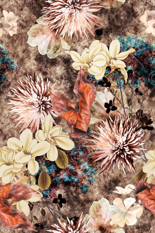 抽象印花华亿平台图片