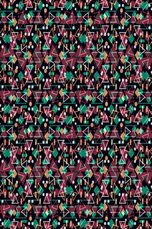 小方块印花华亿平台图片