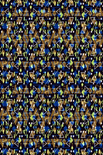 817168-撞色小几何