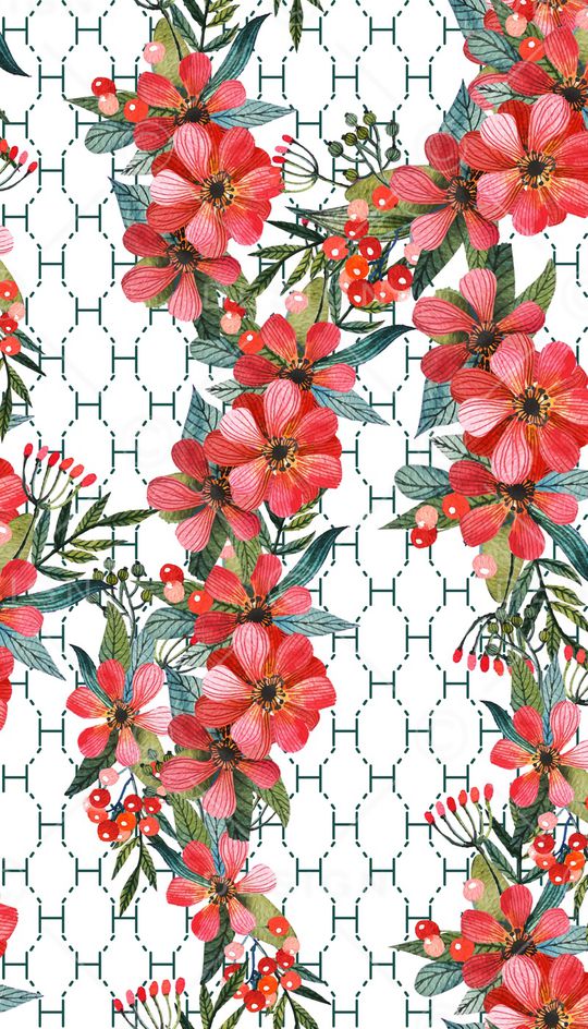 树叶印花华亿平台图片