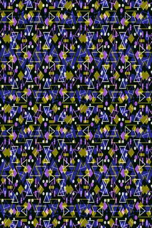 小方块印花华亿平台图片