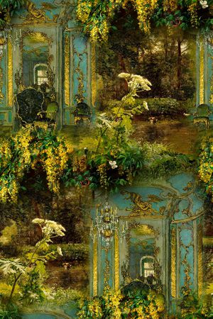 抽象印花华亿平台图片