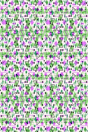 817280-撞色小几何