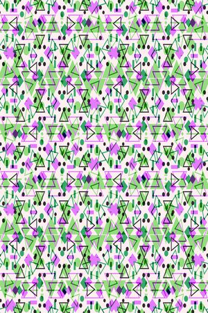 小方块印花华亿平台图片