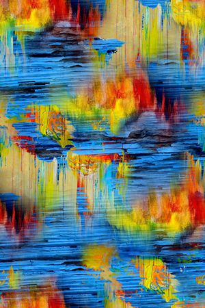 抽象印花华亿平台图片