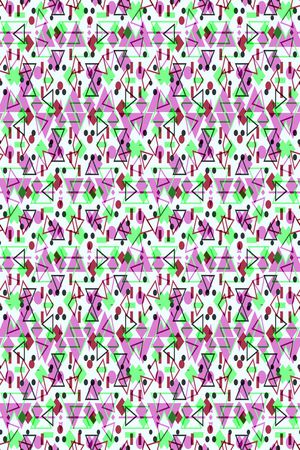 小方块印花华亿平台图片