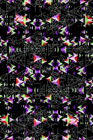 小方块印花华亿平台图片