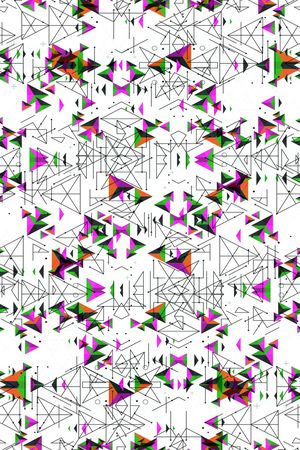 小方块印花华亿平台图片