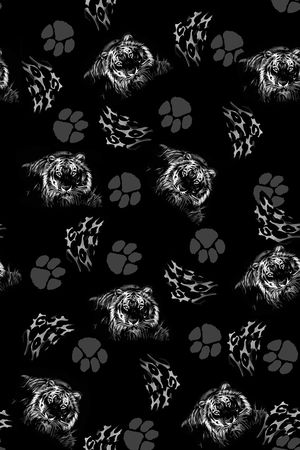 老虎印花华亿平台图片