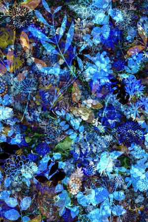 植物印花华亿平台图片