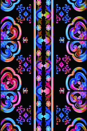 民族风印花华亿平台图片