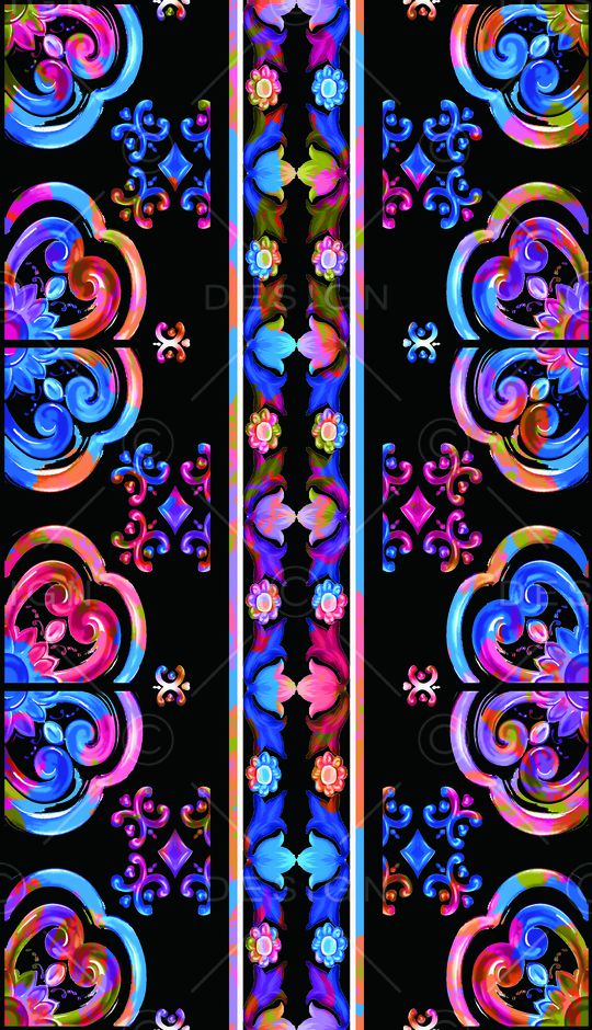 民族风印花华亿平台图片