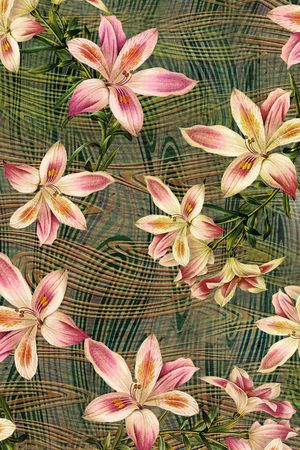 花朵印花华亿平台图片