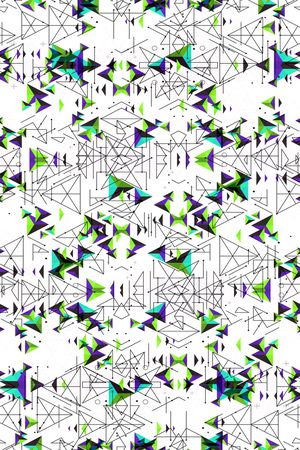 小方块印花华亿平台图片