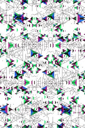 小方块印花华亿平台图片