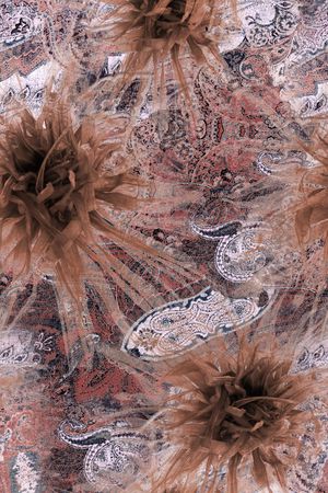 巴洛克印花华亿平台图片