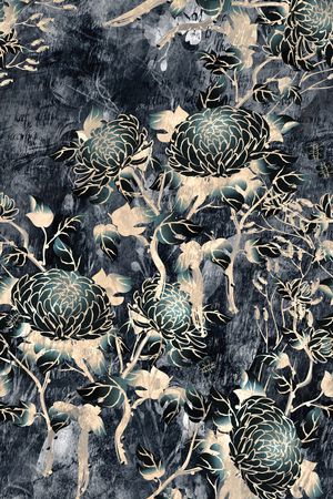 花朵印花华亿平台图片