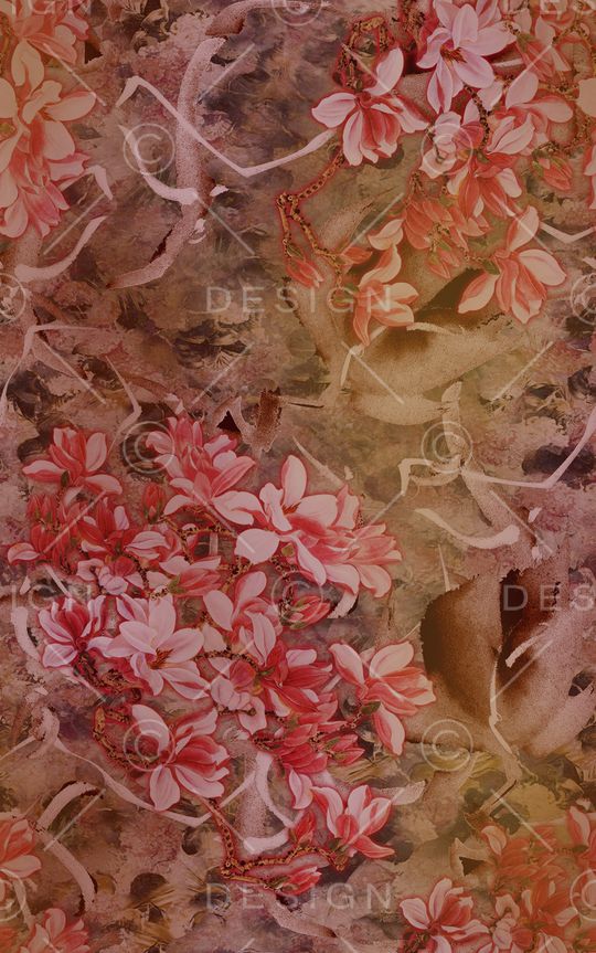 中国画印花华亿平台图片