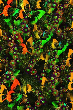 手绘印花华亿平台图片