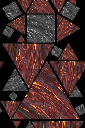 色块印花华亿平台图片