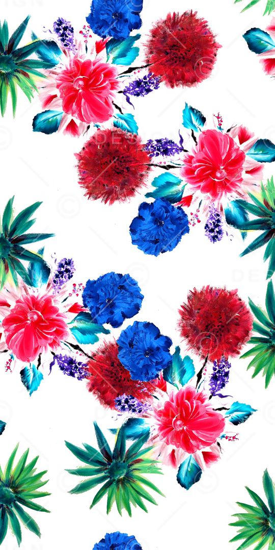 满版花印花华亿平台图片