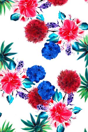 满版花印花华亿平台图片