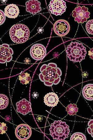 抽象印花华亿平台图片