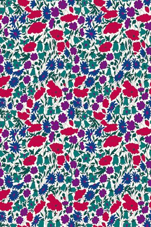 小碎花印花华亿平台图片