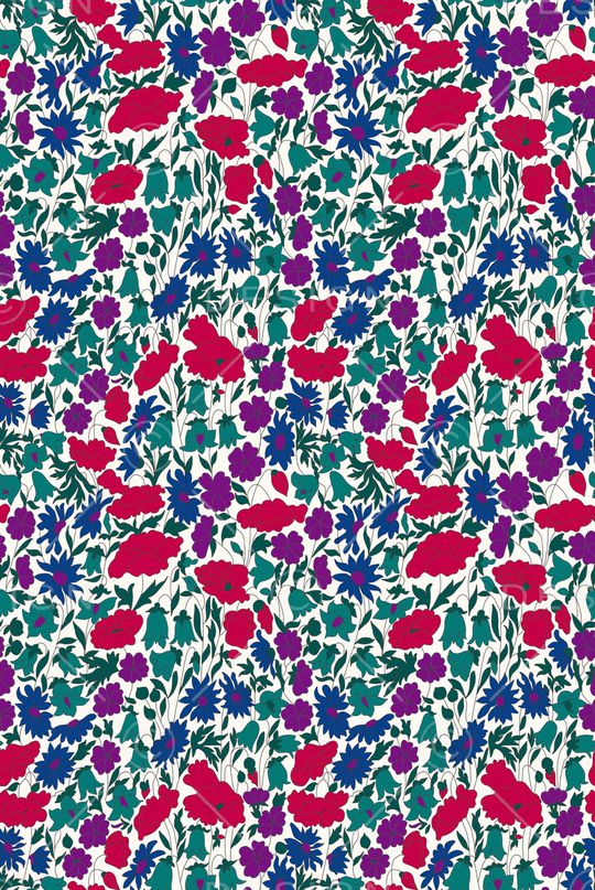 小碎花印花华亿平台图片