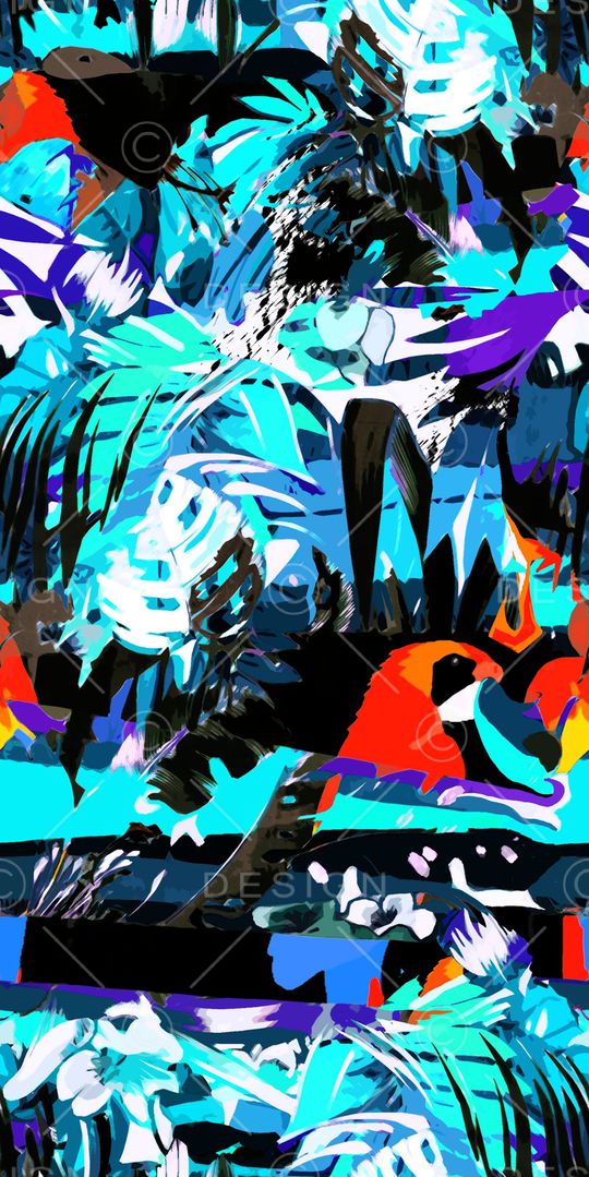 熱帶印花华亿平台图片