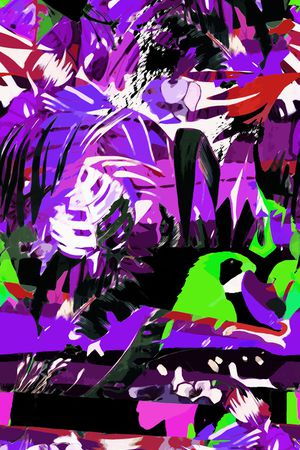 熱帶印花华亿平台图片