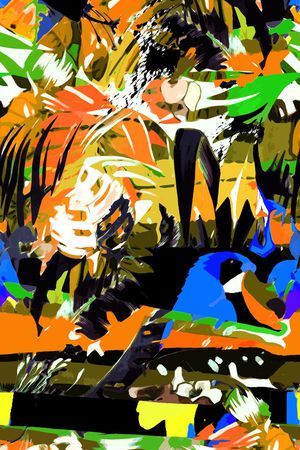 熱帶印花华亿平台图片