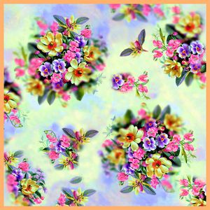 花朵印花华亿平台图片