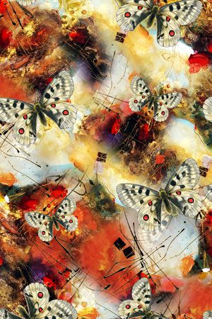 昆虫印花华亿平台图片