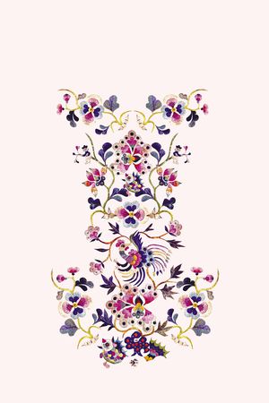 民族风印花华亿平台图片